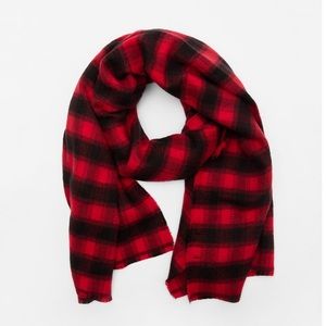 ZARA SOFT PLAID SCARF | NWT